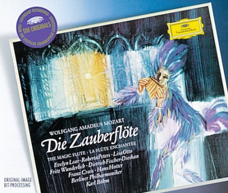 Berliner Philharmoniker, Karl Böhm, Franz Crass, Dietrich Fischer-Dieskau, Hans Hotter, Evelyn Lear, Lisa Otto, Roberta Peters, RIAS Kammerchor, Fritz Wunderlich: Mozart: Die Zauberflöte - CD