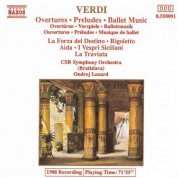 Ondrej Lenard: Verdi: Overtures / Preludes / Ballet Music - CD