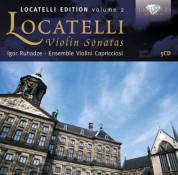 Igor Ruhadze, Ensemble Violini Capricciosi: Locatelli: Violin Sonatas - CD