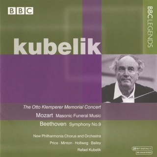 Rafael Kubelik, New Philharmonia Orchestra: Beethoven: Symphony 9 - CD