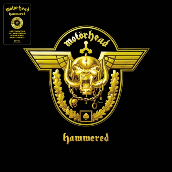 Motörhead: Hammered (20th Anniversary - Gold & Black Splatter Vinyl) - Plak Foto #1