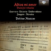 Delitiae Musicae (vihuela duo): Adios mi amor: Duets for Vihuelas - CD