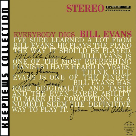Bill Evans: Everybody Digs Bill Evans - CD