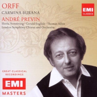 Sheila Armstrong, Gerald English, Thomas Allen, London Philharmonic Choir, London Philharmonic Orchestra, André Previn: Orff: Carmina Burana - CD