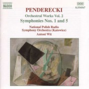 Antoni Wit: Penderecki: Symphonies Nos. 1 and 5 - CD