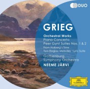 Gothenburg Symphony Orchestra, Lilya Zilberstein, Neeme Järvi: Grieg: Orchestral Works - CD
