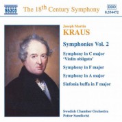Petter Sundkvist: Kraus: Symphonies, Vol.  2 - CD