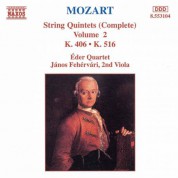 Mozart: String Quintets, K. 406 and K. 516 - CD
