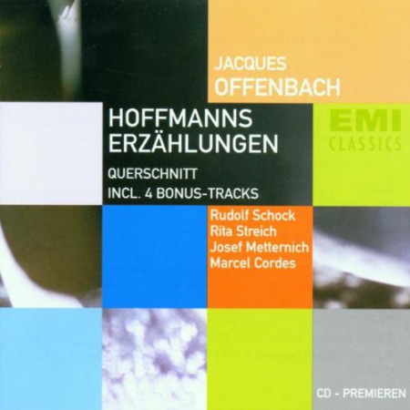 Rudolf Schock, Rita Streich, Josef Metternich, Marcel Cordes, Berliner Symphoniker, Wilhelm Schüchter: Offenbach: Hoffmanns Erzählungen (im Deutsch) - CD