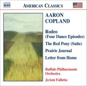 JoAnn Falletta: COPLAND: Prairie Journal / The Red Pony Suite / Letter from Home - CD