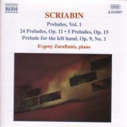 Evgeny Zarafiants: Scriabin: Preludes, Vol.  1 - CD