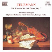 Telemann: 6 Sonatas for Two Flutes Without Bass - CD