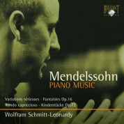Wolfram Schmitt-Leonardy: Mendelssohn: Piano Music - CD