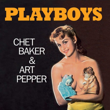 Chet Baker, Art Pepper: Playboys + 1 Bonus Track! Limited Edition In Solid Orange Colored Vinyl. - Plak