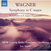 MDR Leipzig Radio Symphony Orchestra, Jun Märkl: Wagner: Symphony In C Major, Symphony In E Major (Fragments) - CD
