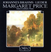 Margaret Price, James Lockhart: Brahms: Lieder - Plak