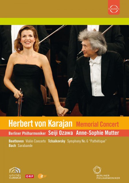 Anne-Sophie Mutter, Berliner Philharmoniker, Seiji Ozawa: Karajan Memorial Concert - DVD