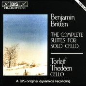 Torleif Thedéen: Britten: The Complete Suites for Solo Cello - CD