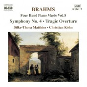 Christian Kohn, Silke-Thora Matthies: Brahms: Four-Hand Piano Music, Vol.  8 - CD