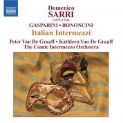 Kathleen Van de Graaff: Sarri / Gasparini / Bononcini: Italian Intermezzi - CD