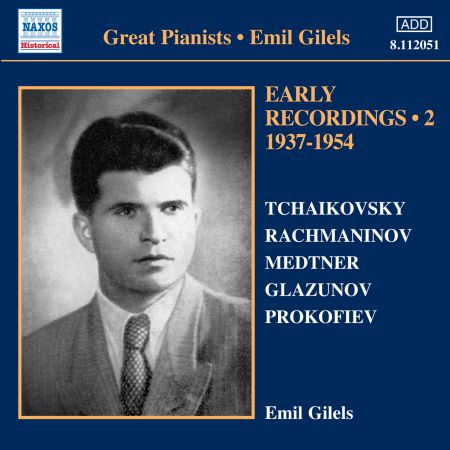 Emil Gilels: Early Recordings, Vol. 2 (1937-1954) - CD