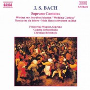 Friederike Wagner: Bach, J.S.: Soprano Cantatas, Bwv 199, 202 and 209 - CD