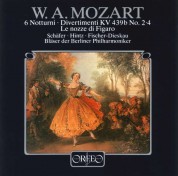 Blaser der Berliner Philharmoniker: Mozart: 6 Notturni, Le Nozze Di Figaro - Plak