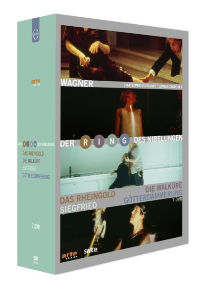 Renate Behle, Albert Bonnema, Roland Bracht, Sarah Castle, Çeşitli Sanatçılar, Staatsorchester Stuttgart, Lothar Zagrosek: Wagner: Der Ring des Nibelungen Stuttgart Box,  7 DVDs - DVD Foto #1
