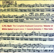 Miklós Spányi, Concerto Armonico, Péter Szűts: C.P.E. Bach: Keyboard Concertos, Vol. 12 - CD