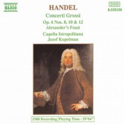 Handel: Concerti Grossi Op. 6, Nos. 8, 10 and 12 - CD