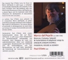 Paul O'Dette: Marco dall'Aquila - Pieces for Lute - CD Foto #2