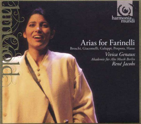 Vivica Genaux, Akademie für Alte Musik, René Jacobs: Arias for Farinelli - CD