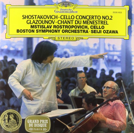 Mstislav Rostropovich, Boston Symphony Orchestra, Seiji Ozawa: Shostakovich: Cello Concerto No. 2 - Plak