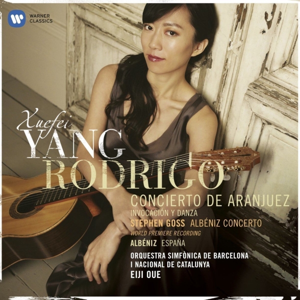 Xuefei Yang, Orquestra Simfonica de Barcelona i Nacional de Catalunya, Eiji Oue: Rodrigo/ Albeniz/ Goss: Guitar Concertos - CD Foto #1