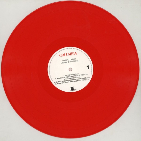 Mariah Carey: Merry Christmas (Red Vinyl) - Plak Foto #3