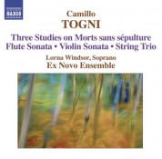 Çeşitli Sanatçılar: Togni, C.: 3 Studies On Morts Sans Sepulture / Flute Sonata / Violin Sonata / String Trio (Ex Novo Ensemble) - CD