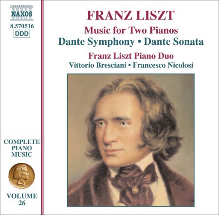 Franz Liszt Piano Duo: Liszt: Dante Symphony / Dante Sonata (Arr. for 2 Pianos) - CD