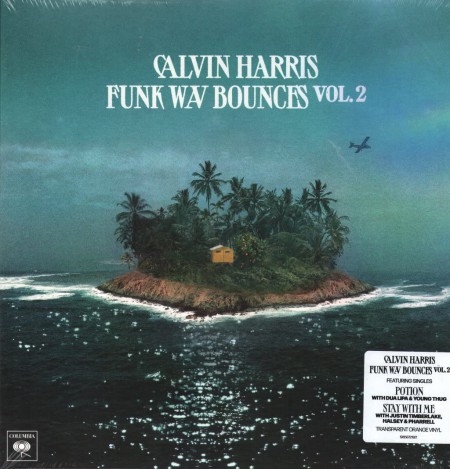 Calvin Harris: Funk Wav Bounces Vol. 2 (Transparent Orange Vinyl) - Plak