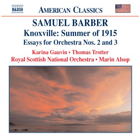 Barber: Knoxville: Summer of 1915 / Essays for Orchestra Nos. 2 and 3 - CD