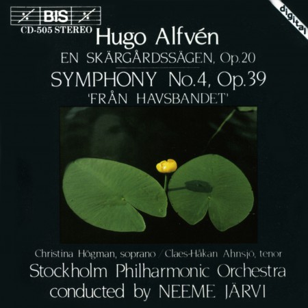 Christina Högman, Claes-Håkan Ahnsjö, Stockholm Philharmonic Orchestra, Neeme Järvi: Alfvén: Symphony No.4 - CD