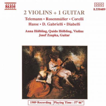 Two Violins and One Guitar, Vol. 1 - CD