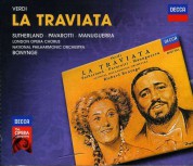 Luciano Pavarotti, Dame Joan Sutherland, Richard Bonynge, National Symphony Orchestra, Choir of London: Verdi: La Traviata - CD