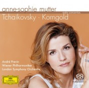 Anne-Sophie Mutter, André Previn, London Symphony Orchestra, Wiener Philharmoniker: Tchaikovsky/ Korngold: Violin Concertos - SACD