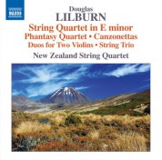 New Zealand String Quartet: Lilburn: String Quartet in E Minor, Phantasy Quartet & Canzonettas - CD