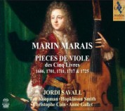 Jordi Savall: Marais: Pieces De Viole (1686, 1701, 1711, 1717, 1725) - SACD