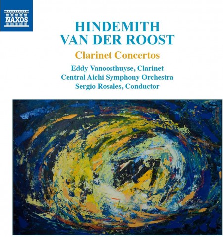 Eddy Vanoosthuyse: Hindemith: Clarinet Concertos - CD