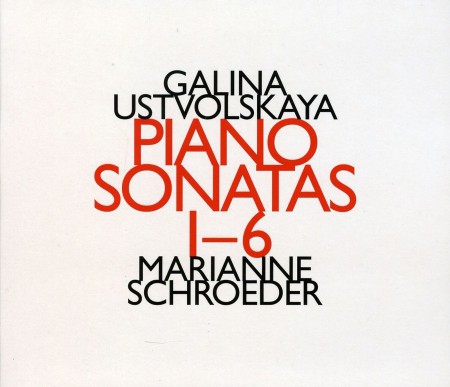 Marianne Schroeder: Galina Ustvolskaya: Piano Sonatas 1-6 - CD