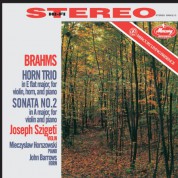 Joseph Szigeti, Mieczyslaw Horszowski, John Barrows: Brahms: Horn Trio, Sonata No. 2 - Plak