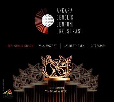 Ankara Gençlik Senfoni Orkestrası, Orhun Orhon: Mozart, Beethoven, Türkmen - CD