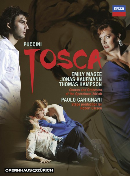 Chorus and Orchestra of the Opernhaus Zürich, Emily Magee, Jonas Kaufmann, Paolo Carignani, Thomas Hampson: Puccini: Tosca - DVD